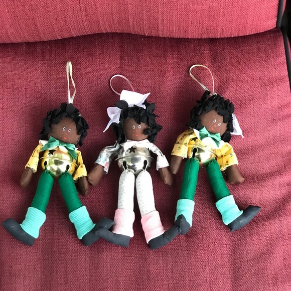3/$25 Vintage Handmade & Crafted Triplet Ornaments - Picture 6 of 12